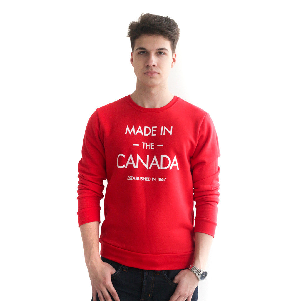 MADE IN THE CANADA Unisex Premium Crewneck Sweatshirt – YGK Studios