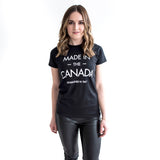 MADE IN THE CANADA Women's Ring Spun Premium Tee - YGK Studios