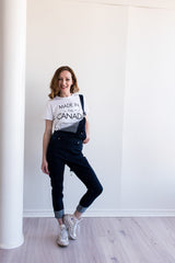 MADE IN THE CANADA Women's Ring Spun Premium Tee - YGK Studios