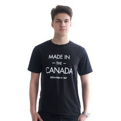 MADE IN THE CANADA Men's Ring Spun Premium Tee - YGK Studios