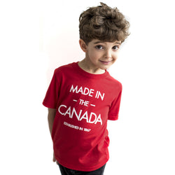 MADE IN THE CANADA Kid's Premium Fine Jersey Tee - YGK Studios